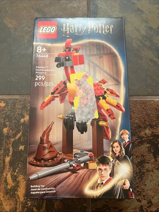 LEGO Harry Potter Fawkes Dumbledore's Phoenix, LEGO 76448, Sealed