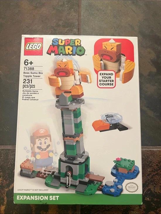 LEGO Super Mario Boss Sumo Bro Topple Tower - LEGO 71388 (Retired)