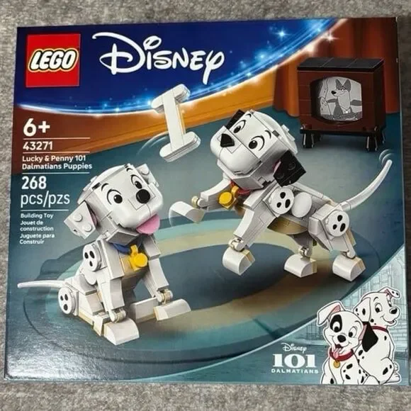 LEGO Disney Lucky & Penny 101 Dalmatians Puppies 43271