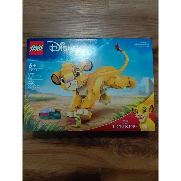 LEGO® Disney™ 43243 Simba, The King's Lion Cub, New