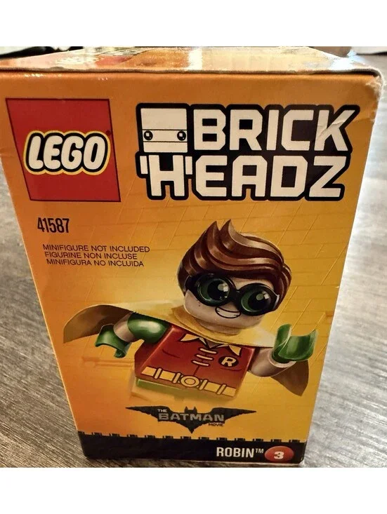 Lego Brick Heads Robin DC Comics Superhero 101 Pcs #41587 NIB