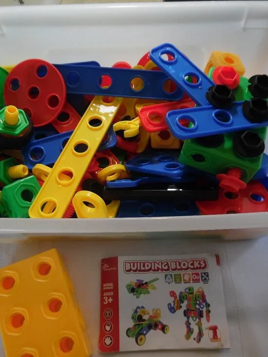 Jasonwell Building Blocks STEM Learning Educational Construction Toy 98 Pieces