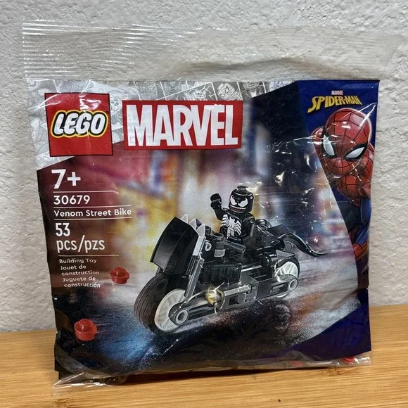 Lego 30679‎ Marvel Spider-Man Venom Street Bike 53 pcs