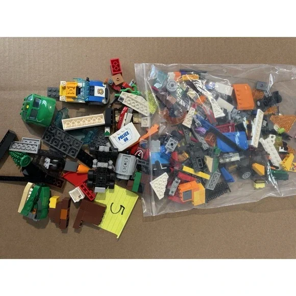 Lego Pieces Lot 1 Lb Bag Mixed‎ Bricks Building Blocks 1 Pound Random Mix