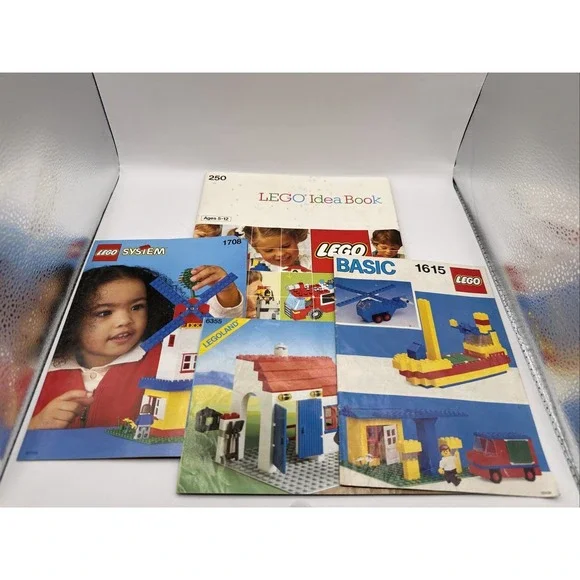 Vintage LEGO Idea Book 250 with 100% COMPLETE Sticker Sheet 1987‎ & Books 1615