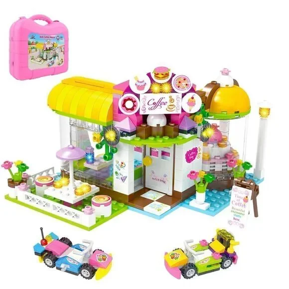 Kith Coffee House Building Blocks 413 pieces NEW