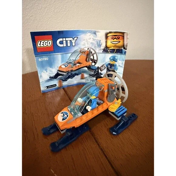 Lego 60190 Arctic Ice Glider 100% Complete w/ Manual Lego City
