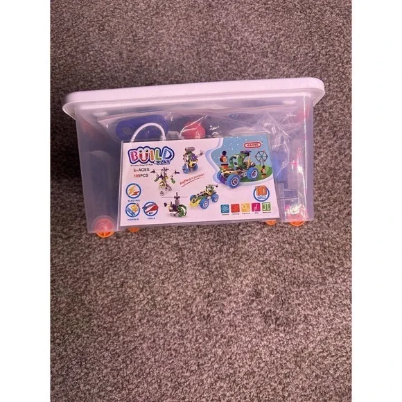 New Build & Play 10 Models Electric Stem Toy 5+ Educational 109 Pieces Playtime‎