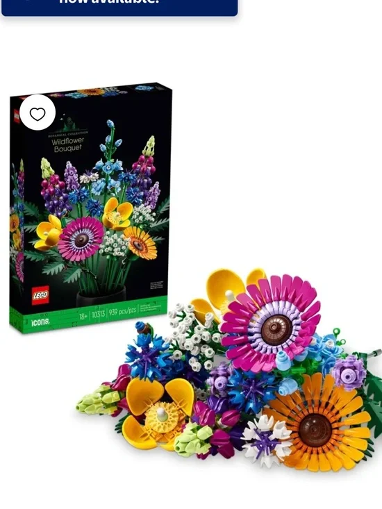 LEGO Icons Wildflower Bouquet (set #10313)