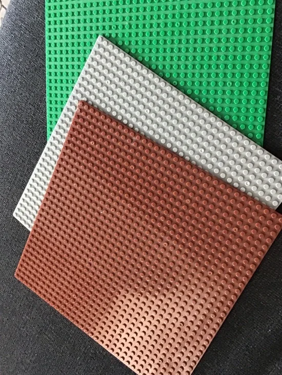Lego Green White Brown Baseplates