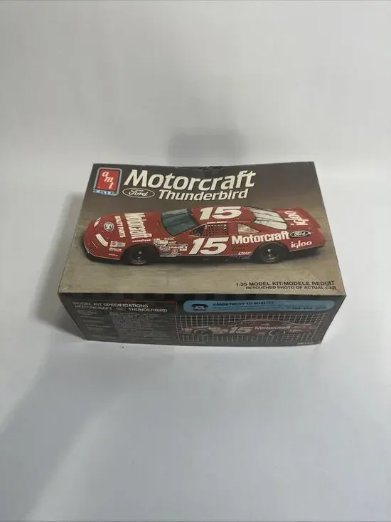 VINTAGE 1992 Geoff Bodinne #15 Motorcraft Ford Thunderbird Nascar car #6162 NIB