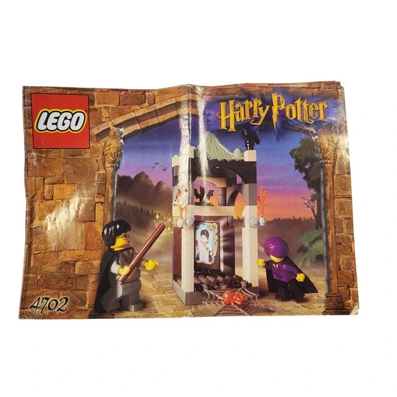 Lego Harry Potter 4702‎ The Final Challenge Instruction Manual Vintage 2001 Book