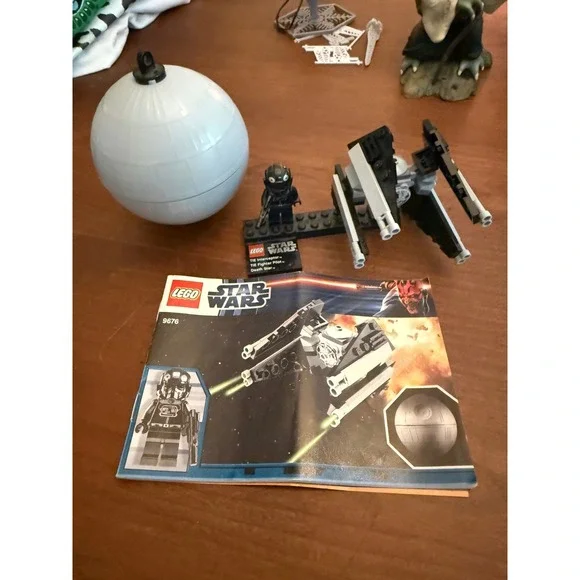Lego Star Wars 9676 TIE Interceptor & Death Star Planet Series 1 Minifigure 2012