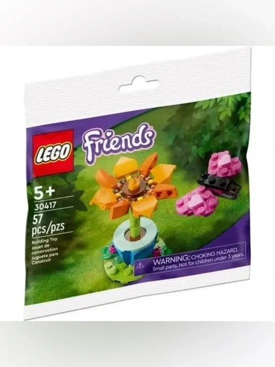 LEGO RETIRED Friends Garden Flower & Butterfly 30417