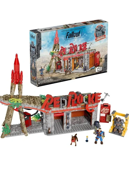 MEGA Fallout Red Rocket Building Playset