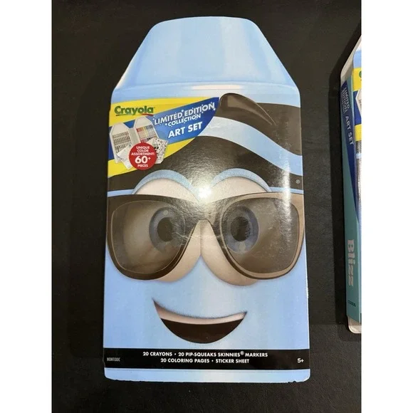 2025‎ CRAYOLA Limited Edition Retired Colors Art Set New Release 60 Pieces Blizz