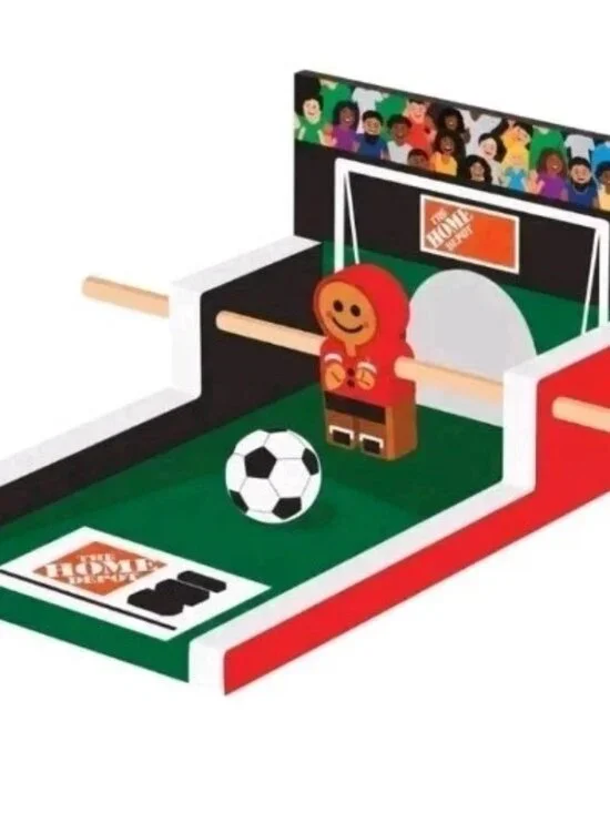 Home Depot Kid's Workshop Kit Goalie Game June 2026 With FIFA Pin