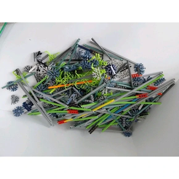 Big Lot Of 2+ Pounds Of K'nex Parts Pieces Rods Wheels Connectors Knex Building‎