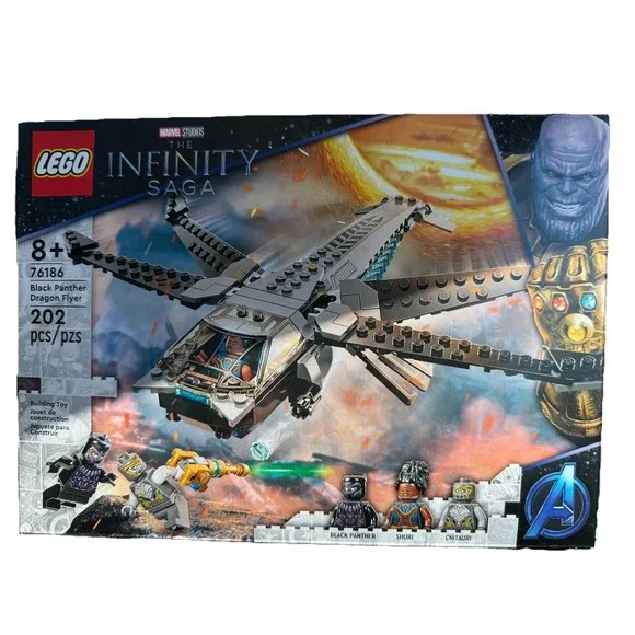 LEGO Marvel Infinity‎ Saga Black Panther Dragon Flyer set (76186)