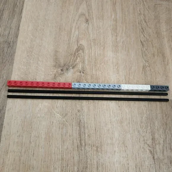 LEGO Technic Axle 32L Black (50450) : 2 Pieces