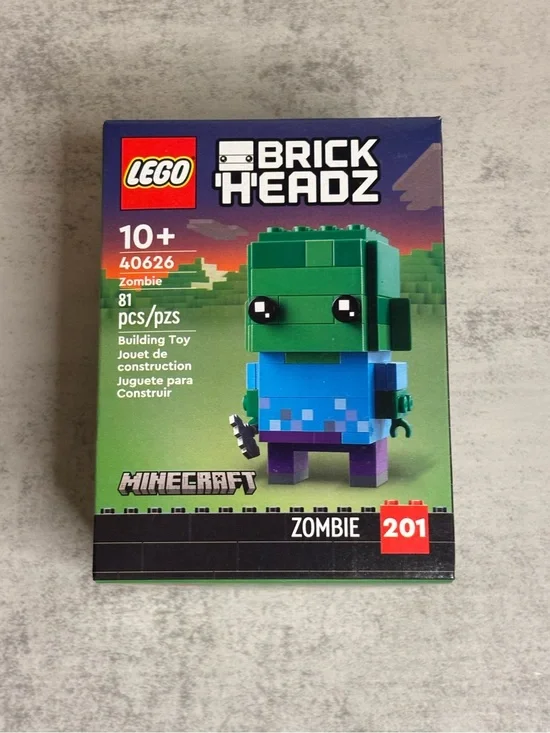 Lego BrickHeadz Minecraft Zombie Set (#40626)