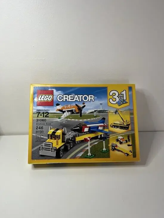 Lego Creator 31060 Airshow Aces 3 in 1 Set Brand NEW & SEALED Plane Trucks