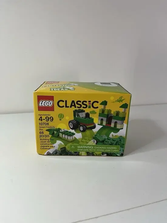 LEGO Classic Green Creativity Box Set #10708 (66 pcs) BRAND NEW & SEALED!