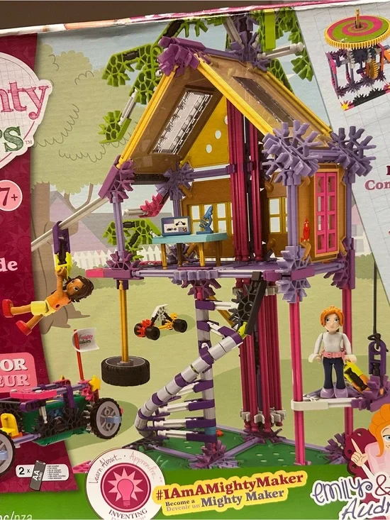 4 Complete K’Nex Sets for Kids