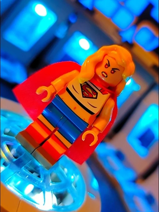 Supergirl Minifigure Lego Compatible