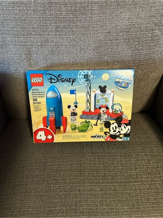 Lego Disney Mickey & Minnie Space Rocket Playset - Blue/Red 10774