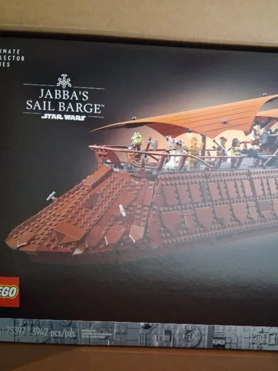 LEGO Star Wars 75397 Jabba Sail Barge UCS 3942pcs Display Set