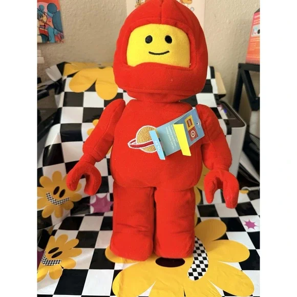 Brand New LEGO Collection x Target Minifigure Astronaut Plush Red Spaceman