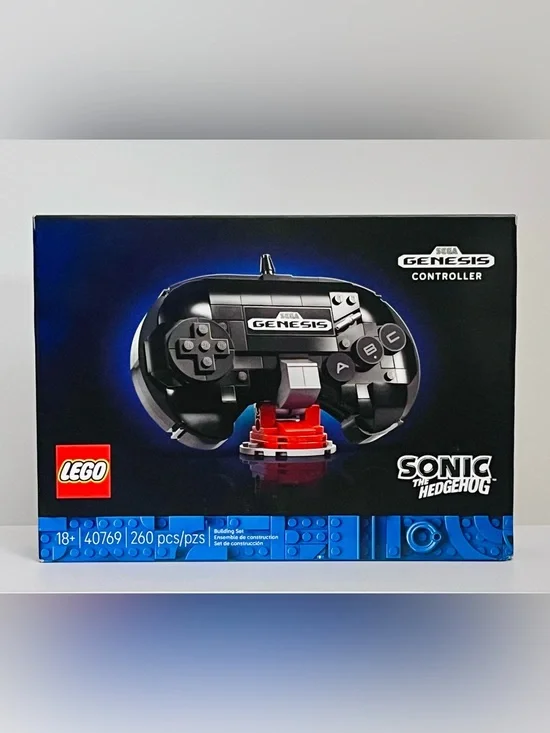 Lego Sega Genesis Controller 40769 Sonic the Hedgehog Brand New