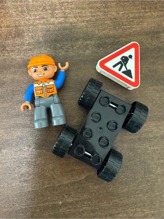 Lego Duplicates Extras Parts From Construction Site Set 10518