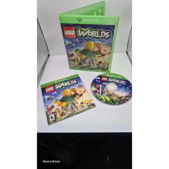 LEGO Worlds (Microsoft Xbox One, 2017)‎ CIB Complete Tested Working Great Cond.
