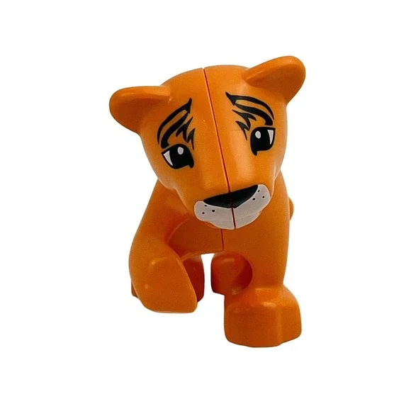 LEGO Duplo 10906 Tropical‎ Island Tiger Cub Replacement Figure Only