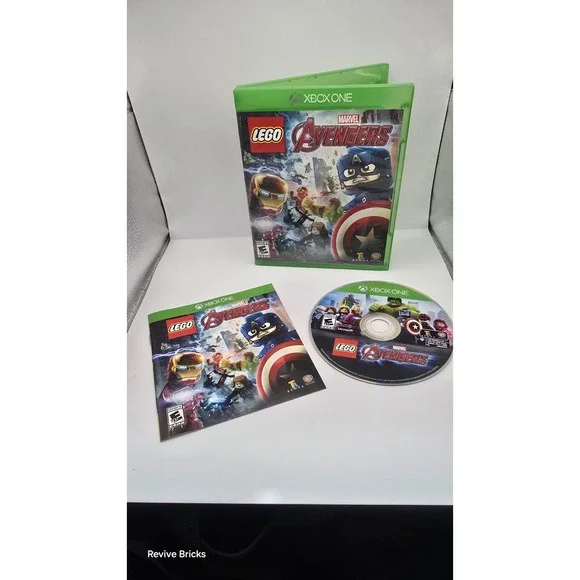 LEGO Marvel's Avengers (Microsoft Xbox One,‎ 2016) CIB Complete Tested Working