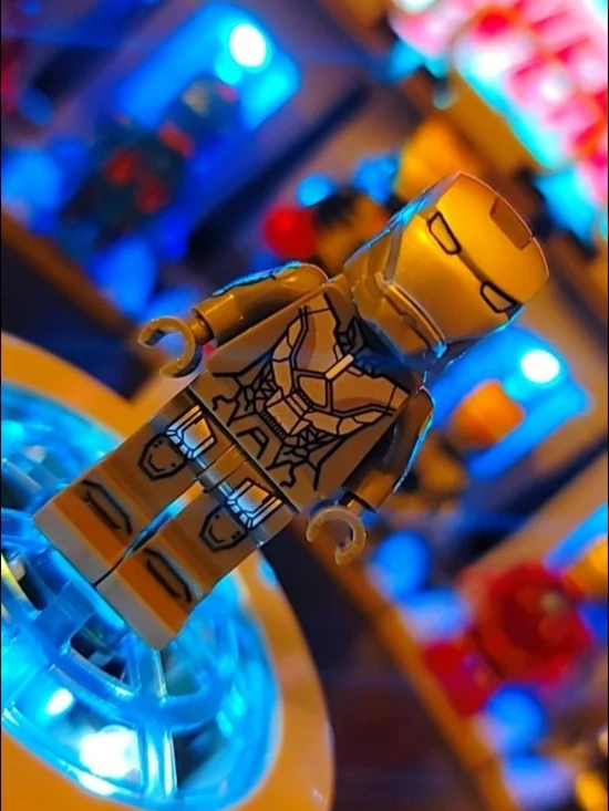 Ironman Minifigure Lego Compatible