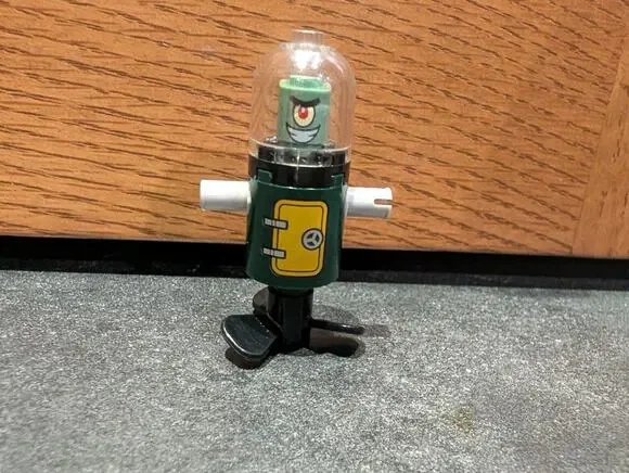 Lego Plankton (bob027) Minifigure - SpongeBob SquarePants 3815