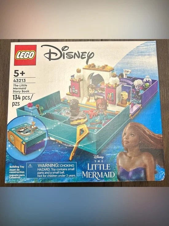 Disney LEGO The Little Mermaid Playset - Teal, Purple & Gold