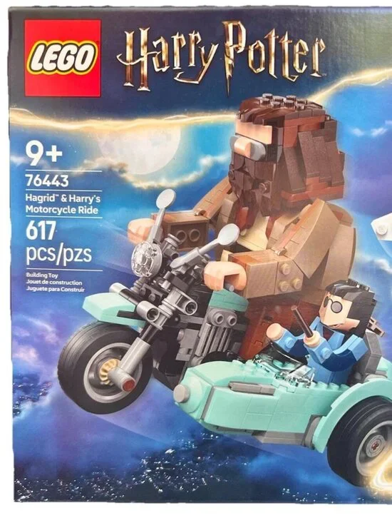 LEGO Harry Potter Hagrid & Harry's Motorcycle Ride Set 76443 NEW 617pcs