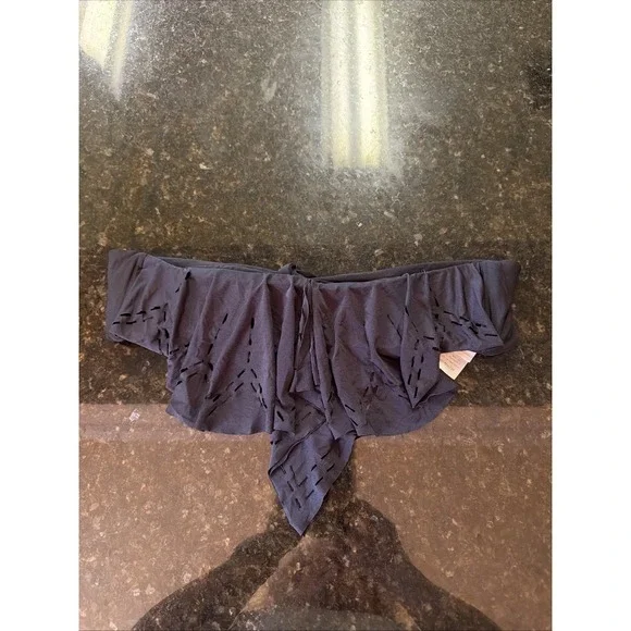 L Space Swimwear Made In The OC Bandeau Bikini Top Sz M Tube Top Swimsuit