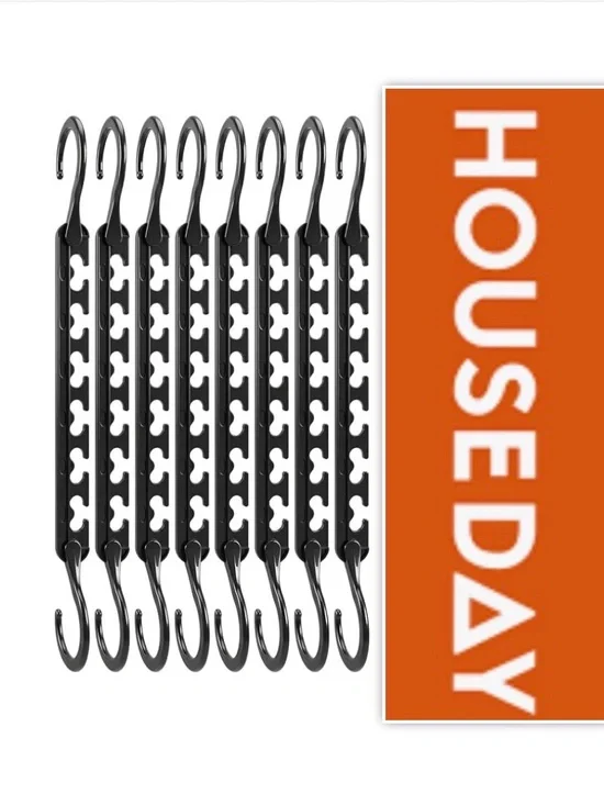 House Day Drey Sturdy Plastic Space-Saving Hangers