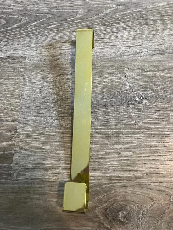 Gold Over-the-Door Hook Organizer - Sleek Single Hook