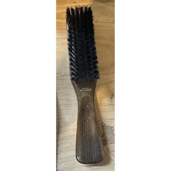 VTG West Germany Swank Triplet Brush Clothes Lint & Shoehorn Wooden Arrow