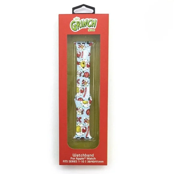 Dr Seuss How The Grinch Stole Christmas Apple Watch Band NEW‎ 38/40/41mm/L