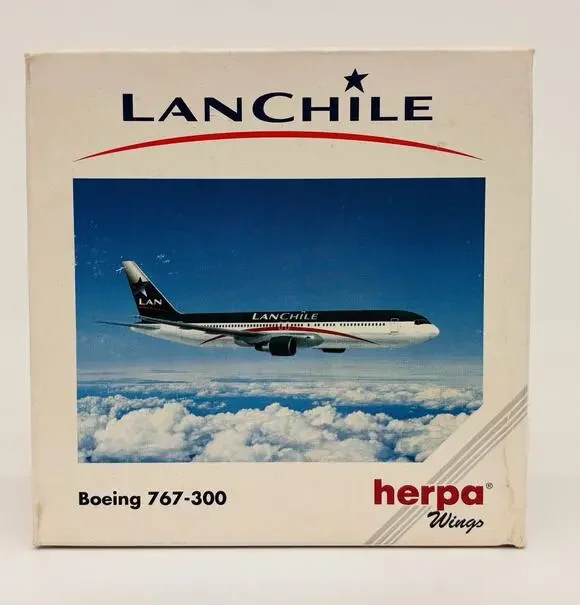 Herpa Wings 1:500 LAN Chile Boeing 767-300 Diecast 502894 New