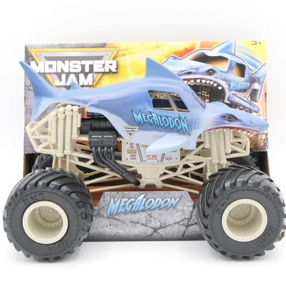 SpinMaster Monster Jam Megalodon 1:24 Scale Monster Truck 7