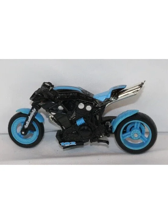 Hot Wheels 2010 Street Power X-Blade V3135  Loose Car Motorcycle Moto Toy