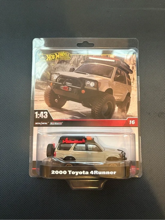 2000 Toyota 4Runner Die-Cast Toy Car hot wheels 1:43